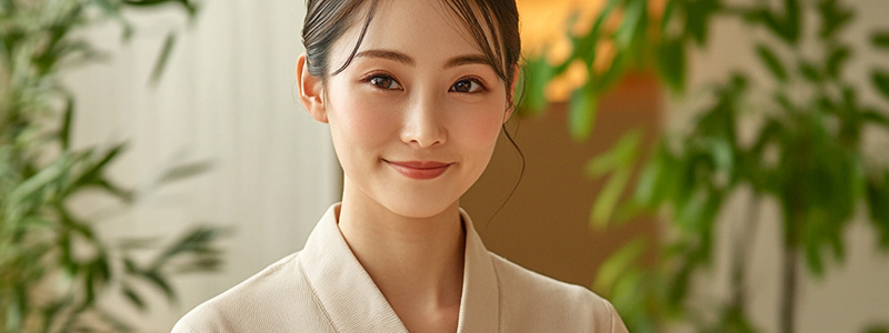 施術中のポイントさんのポイント