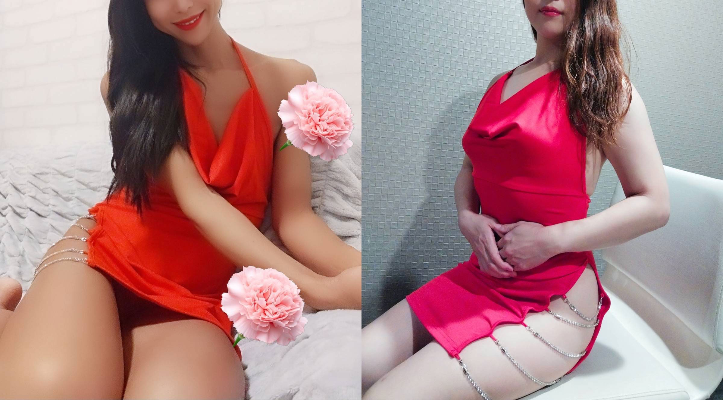 一花菜々香＆松本えりかさんの写真です